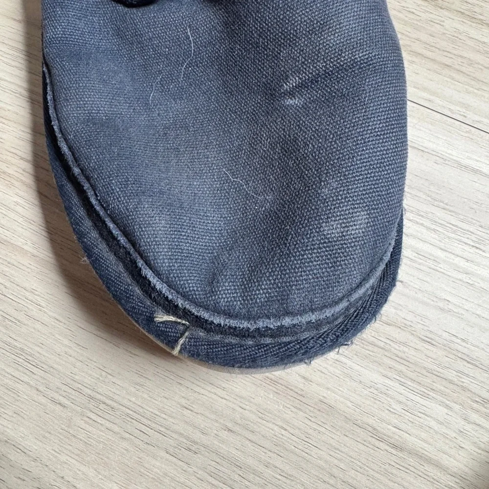 UGG Neumel Canvas Chukka Boots Mens 13 Navy Blue Good Condition 1118264